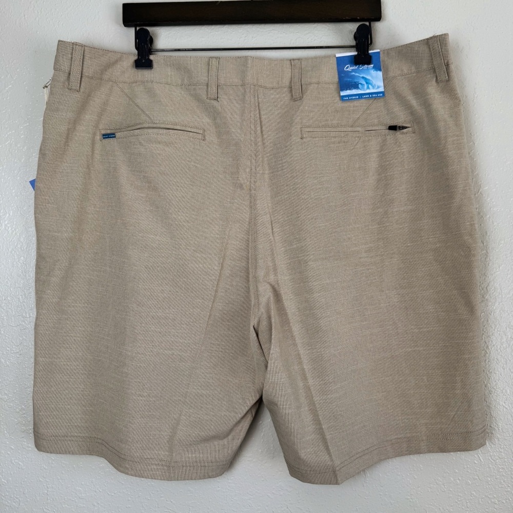 NWT Quiet Storm Surf Shop The hybrid khaki heather shorts big and tall 42 - Picture 5 of 10